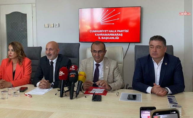 CHP Milletvekilleri sahada… Kahramanmaraş Milletvekili Öztunç: “Üç yıl oldu, deprem konutları nerede?"