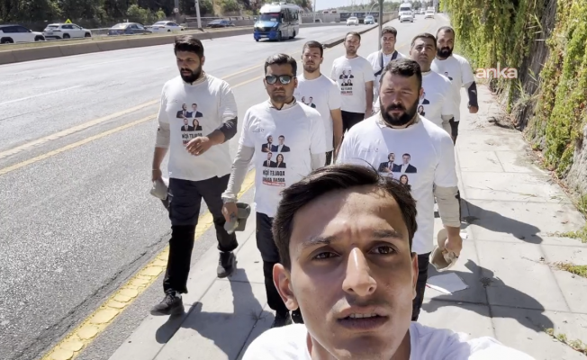 CHP’li dokuz gencin Silivri’ye yürüyüşü sürüyor... “Tüm siyasi tutsaklar serbest kalıncaya kadar mücadelemiz devam edecek”