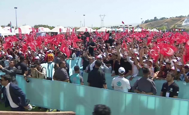 Cumhurbaşkanı Erdoğan: “Terörsüz Türkiye menziline kararlı adımlarla yürümeyi sürdüreceğiz. Son düzlüğe varmış bulunuyoruz”