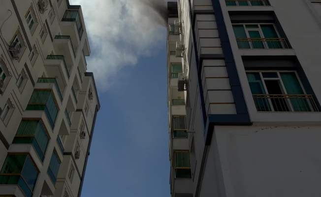 Diyarbakır’da 8 katlı binada yangın…  Bina sakinleri tahliye edildi