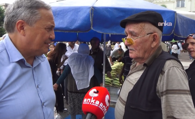 Giresun'da vatandaşlar CHP'lilere dert yandı: Erdoğan'ı Allah'a havale ediyoruz
