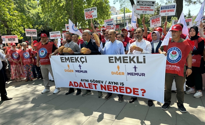 Memur ve memur emeklileri zam teklifine tepki… Eğitim-Bir-Sen: “Adaletin olmadığı teklif bizim için umut değil, hayal kırıklığıdır''