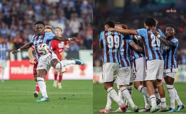 Trabzonspor, sahasında Antalyaspor'u 1-0 mağlup etti