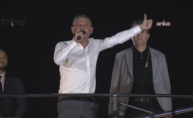 Üsküdar'da ''Millet İradesine Sahip Çıkıyor'' mitingi… Özgür Özel: Erdoğan yoruldu, yaşlandı