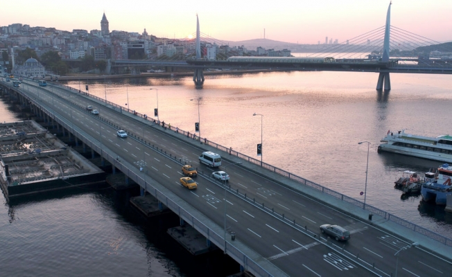 Yeni Galata Köprüsü bu gece 3 saat süreyle trafiğe kapatılacak