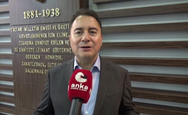 Ali Babacan: "Sayın Erdoğan'ın soykırımın en büyük destekçisine her iki lafın başında 'dostum' diye hitap etmesi içimi yaralıyor"