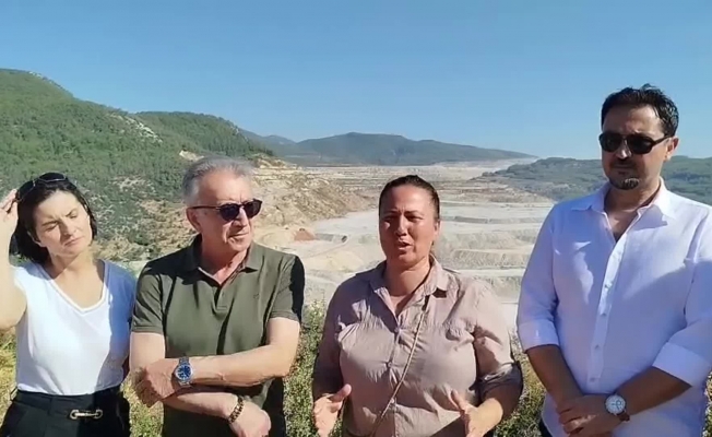 Baro başkanlarından Akbelen'de zeytinlik alanların madene açılmasına tepki