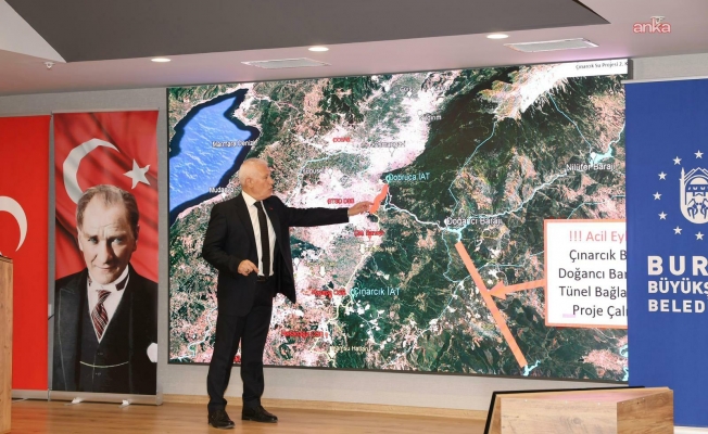 Bursa Büyükşehir Belediye Başkanı Bozbey: “Hiç yağmur yağmadığı ve planlı su kesintisi yapılmadığı takdirde 6 Ekim tarihinde barajlardaki su tükenmiş olacak"