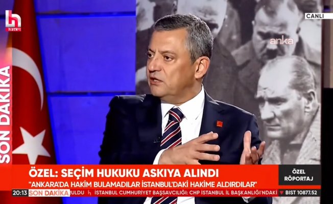 CHP Genel Başkanı Özel: "Bunu yapmadığım için partinin başından gideceksek, ben giderim partinin başından"