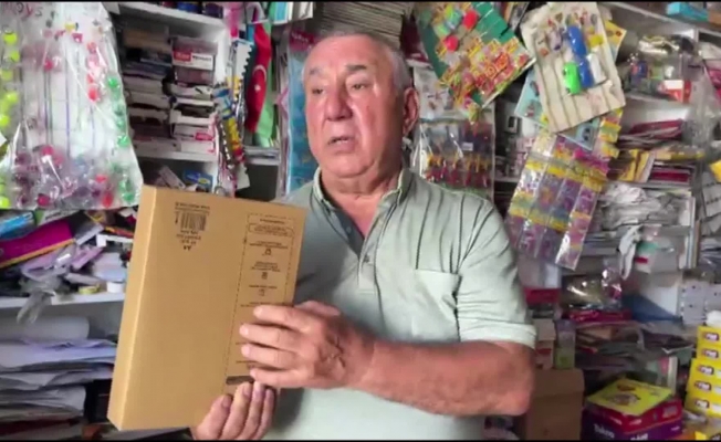 Iğdır'da kırtasiyeciler zor durumda: "Marketler kırtasiye ürünleri satmasın"