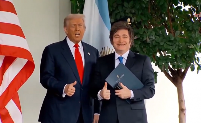 Beyaz Saray'da ABD-Arjantin görüşmesi... Trump: "Milei yoksa biz de yokuz"