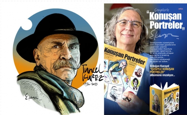 Erdoğan Karayel’in 6. Karikatür albümü “Çizgilerle konuşan portreler” yayınlandı