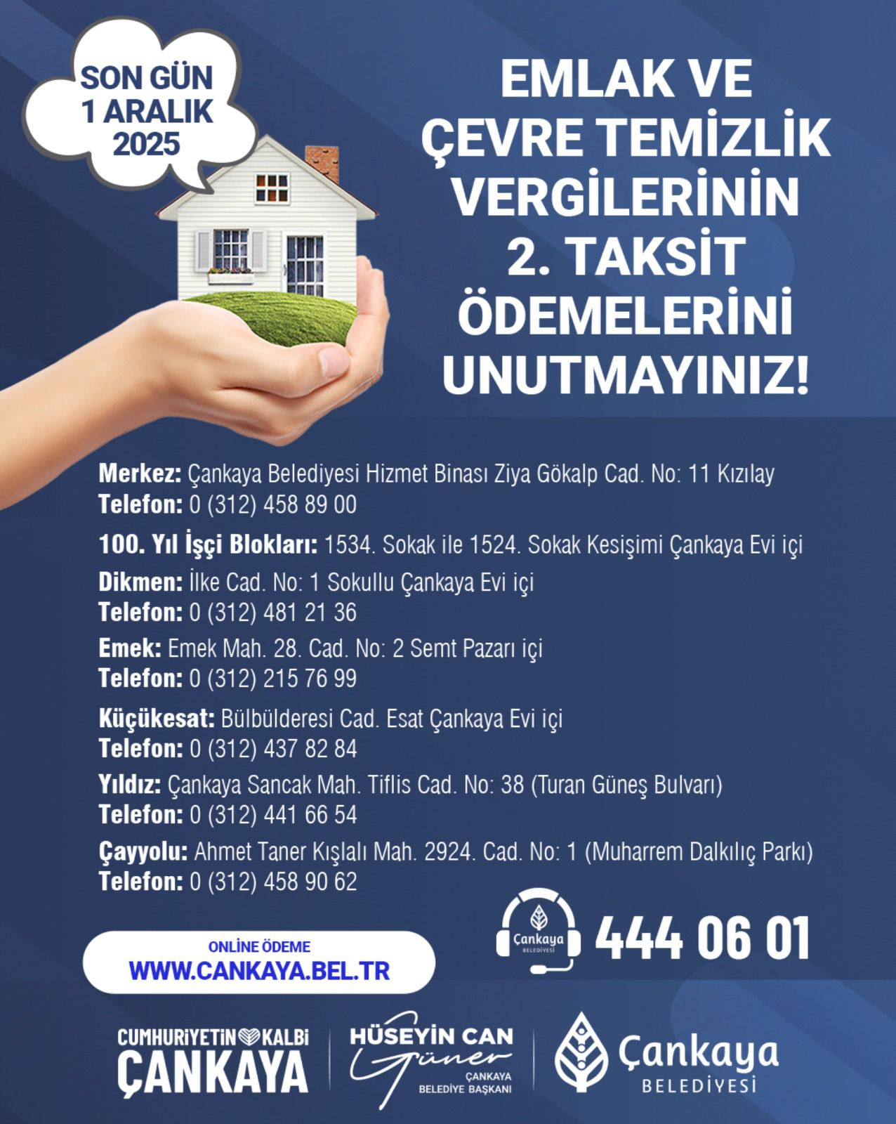 UNUTMAYIN: VERGİ ÖDEMELERİNİN SON GÜNÜ 1 ARALIK