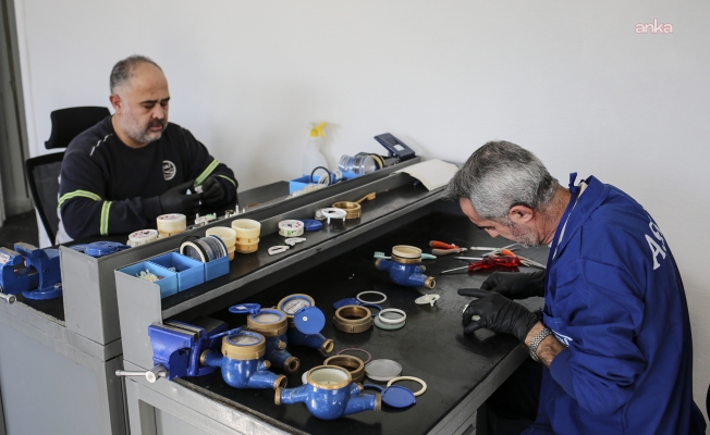 ASKİ, 6 bin hurda sayacı yenileyerek kullanıma sunuyor