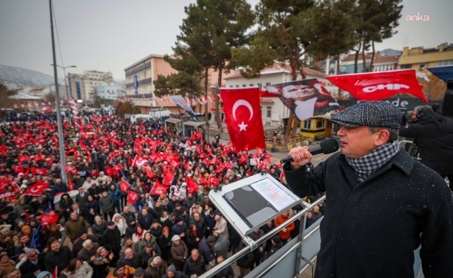CHP'nin "Millet İradesine Sahip Çıkıyor" mitingi.... Özgür Özel: "AK Parti 15 yıldır Çankırı'yı bir başına çaresiz bıraktı"
