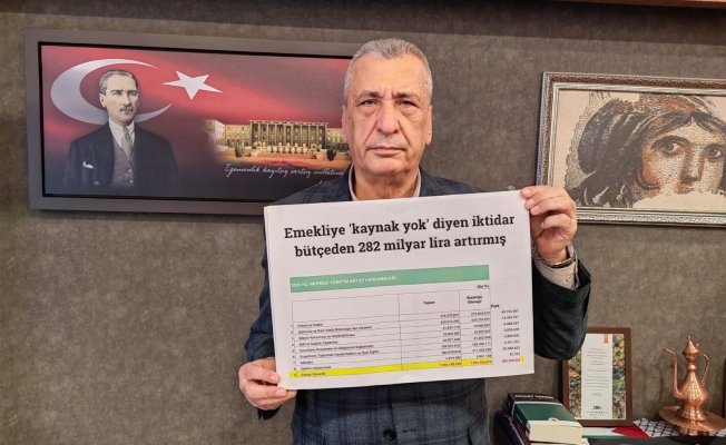 Hasan Öztürkmen’den emekli maaşı açıklaması: Bu kara düzende zengine kaynak var, emekliye yok  Emekliye kaynak yok' diyen iktidar bütçeden 282 milyar lira artırmış