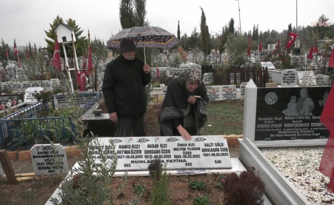 6 Şubat depremlerinin üçüncü yılı… Yıldırım çiftinden öğretmen kızlarının mezarına doğum gününde ziyaret: "Bedenimiz yaşıyor ama ruhumuz yok"