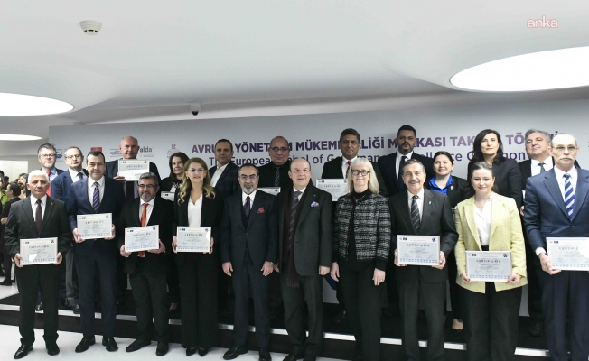 Ankara Büyükşehir Belediyesi, Avrupa Yönetişim Mükemmelliği Markası Ödülü’nü 3. kez kazandı