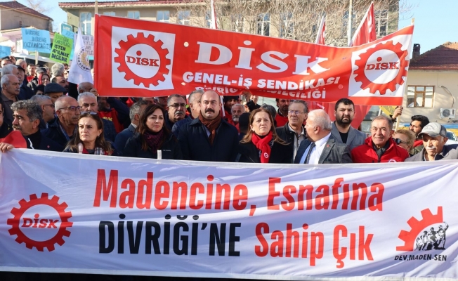 DİSK'e bağlı Dev Maden-Sen'den Divriği raporu: "'Zarar' gerekçesi gerçeği yansıtmıyor; işçiler iş başı yapsın"