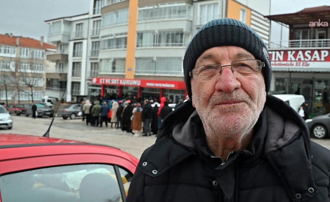 Yozgat'ta ramazan öncesi ucuz et kuyruğu