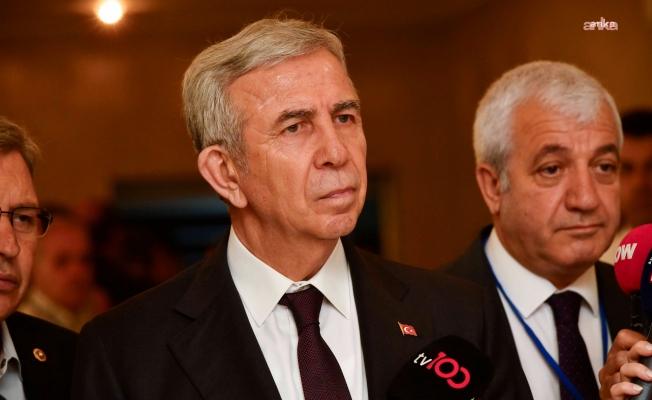 Mansur Yavaş: "İsrail’de canlı yayın sırasında CNN Türk muhabiri Emrah Çakmak ve kameraman Halil Kahraman’ın gözaltına alınmasını kınıyorum"