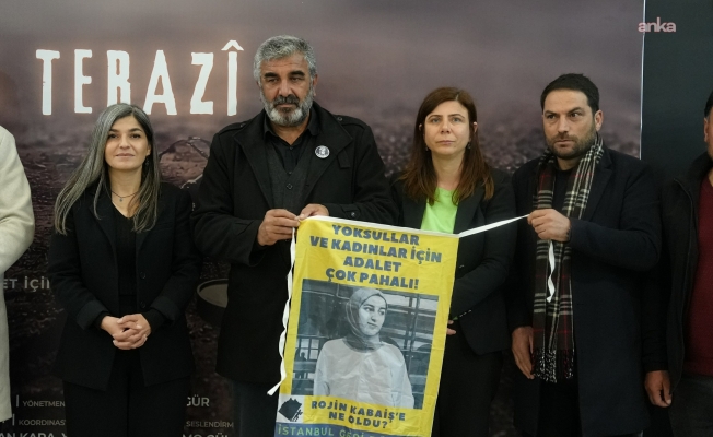 Rojin Kabaiş’in adalet arayışını konu alan “Kırık Terazi” belgeseli Diyarbakır’da gösterime girdi
