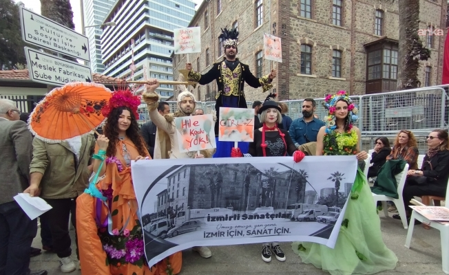Meslek Fabrikası direnişine sokak sanatçılarından destek: “Meslek Fabrikası siyasi çekişmelere alet edilmeli”