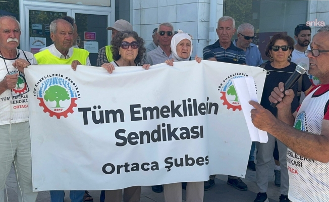 Ortaca'da emekliler "Bir Milyon Dilekçe" kampanyasına katıldı