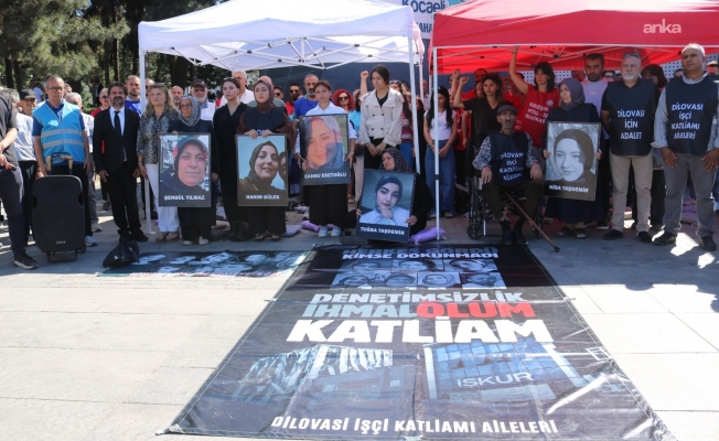 Dilovası’nda Adalet Nöbeti: Ailelerden kamu görevlileri yargılansın çağrısı