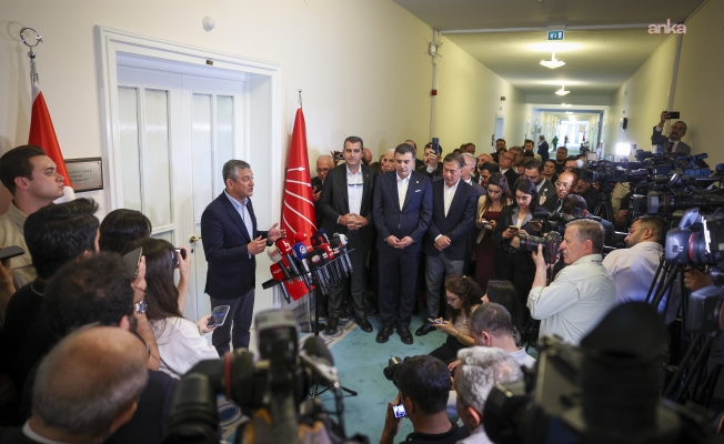 Özgür Özel: “Grup başkanvekillerimizin açacağı, benim konuşacağım grup toplantısı yarın yapılacak”