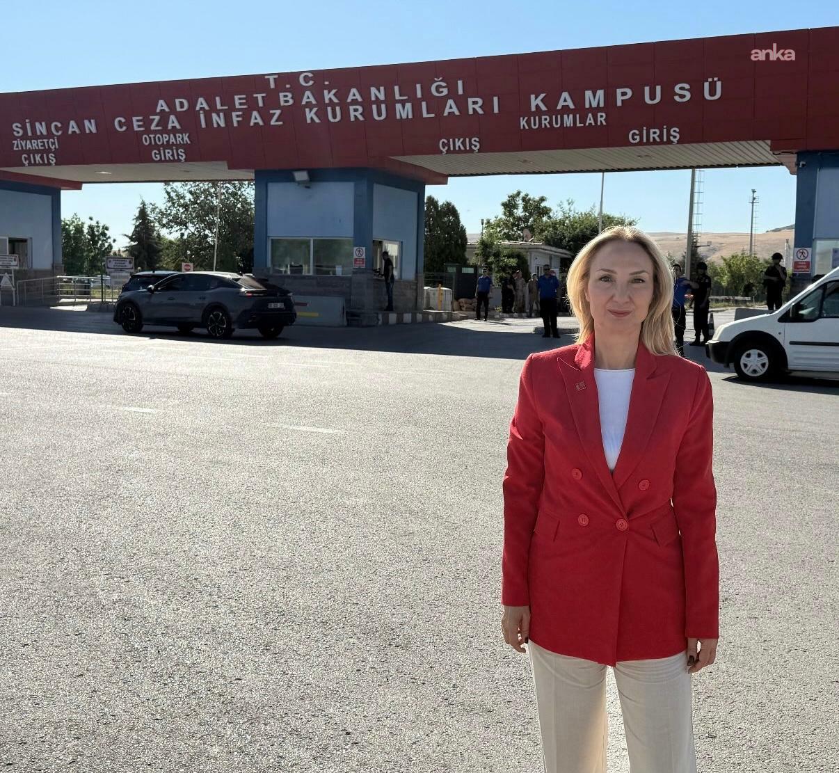 CHP'li Nazlıaka NATO Zirvesi öncesinde tutuklanan akademisyen Memiş'i ziyaret etti