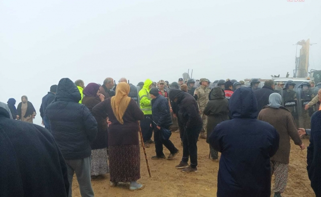 Turnalık Yaylası’nda maden sondaj çalışmalarını protesto eden 20 kişi gözaltına alındı