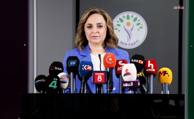 DEM Parti Sözcüsü Doğan'dan "çerçeve yasa" teklifi değerlendirmesi: "Bütün sorunları çözen nihai bir düzenleme değil, bir başlangıç"