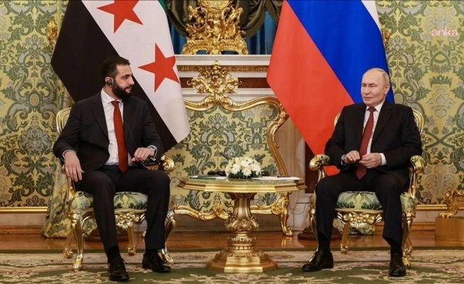 Rusya Devlet Başkanı Putin ile Suriye Cumhurbaşkanı Şara telefonda görüştü