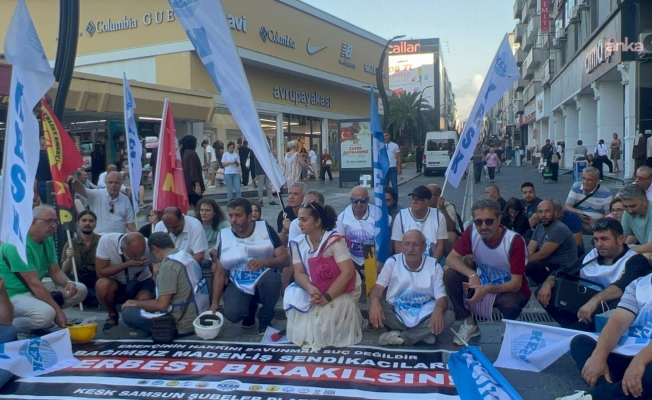 Samsun’da Gökay Çakır ve Başaran Aksu'nun tutuklanması protesto edildi