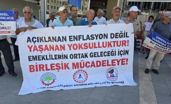 Tüm Emeklilerin Sendikası Malatya Şubesi'nden madencilere destek: “Bu mücadelenin bir parçasıyız”