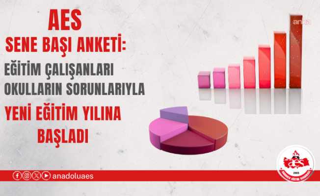 Anadolu Eğitim Sendikası’ndan sene başı anketi: Eğitim çalışanları okulların sorunlarıyla yeni eğitim yılına başladı