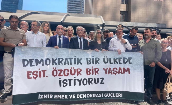 İzmir’de Emek ve Demokrasi Güçleri’nden “eşit ve özgür yaşam” çağrısı