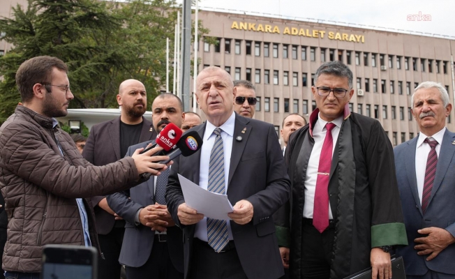 Ümit Özdağ’dan iki dilli tabelalara ilişkin suç duyurusu: "Yargıyı harekete geçmeye davet ediyoruz"