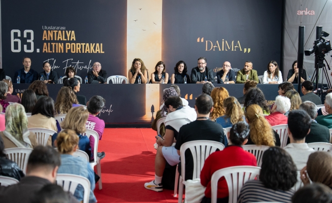 Altın Portakal’da ulusal ve uluslararası filmlerin ekipleri ağırlandı
