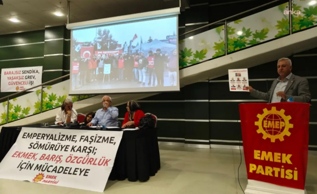 EMEP Genel Başkanı Aslan: "Hırsız hırsızdan, vurguncu vurguncudan hesap soramaz"