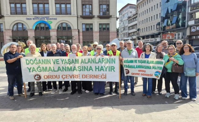 ORÇEV'den Korgan Yaylası’nda yürütülen maden sondajı çalışmalarına protesto
