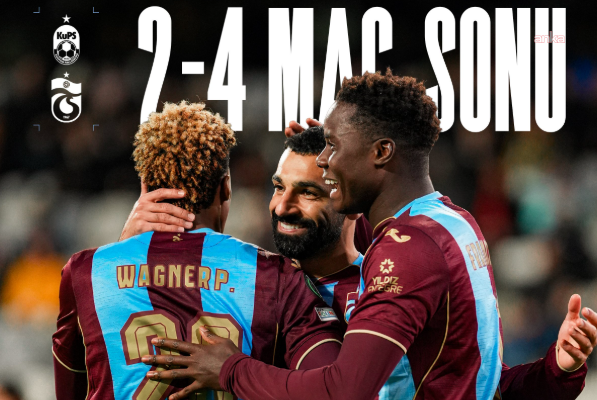 Trabzonspor, KuPS Kuopio’yu deplasmanda 4-2 mağlup etti