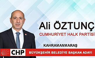 CHP’nin Kahramanmaraş Büyükşehir Belediye Başkan Adayı 'Atom Karınca' Ali Öztunç oldu!