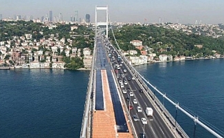 FSM Köprüsü’nün birinci etabı trafiğe açıldı