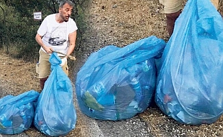 Hamdi Alkan ve Selen Görgüzel'den örnek davranış