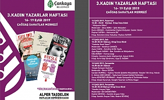 KADIN YAZARLAR 3. KEZ BİR ARADA