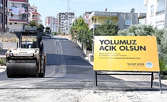 MERSİN BÜYÜKŞEHİR, TOROSLAR 218. CADDE’Yİ ASFALTA KAVUŞTURDU