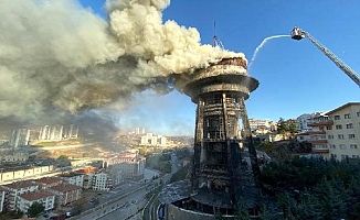 Ankara Mamak'taki Ali Kuşçu Gökbilim Merkezi'nde yangın
