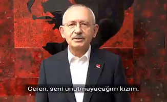 Kılıçdaroğlu Ceren'in Doğum Gününde Paylaştı: "Seni Unutmayacağım Kızım, Söz Veriyorum Asla Unutturmayacağım!"